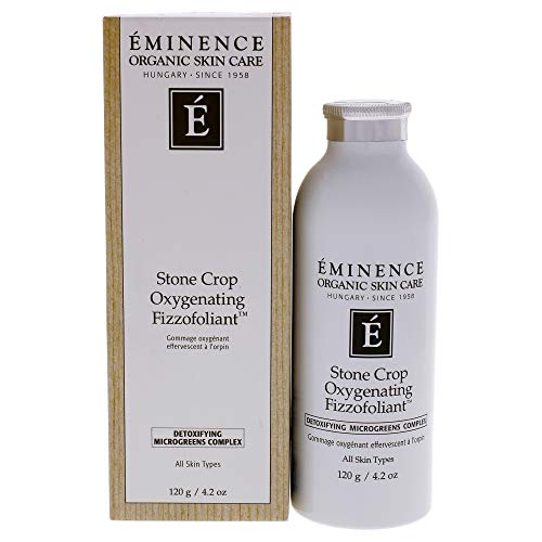 Stone Crop Oxygenating Fizzofoliant by Eminence for Unisex - 4.2 oz Exfoliator Beauty & Personal Care Eminence