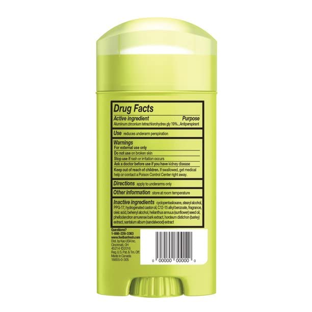 Ban Deodorant 2.6 Ounce Invisible Solid Shower Fresh (76ml) (3 Pack) Beauty and Personal Care Ban