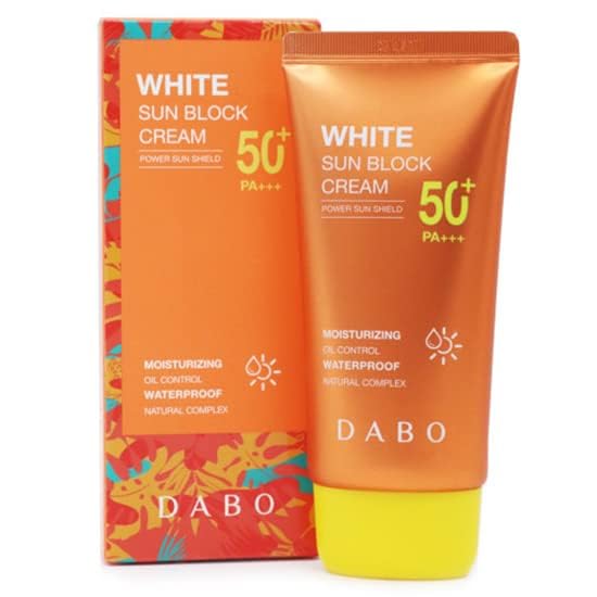 DABO White Sunblock Cream SPF50 PA+++ (70ml) Beauty & Personal Care Dabo