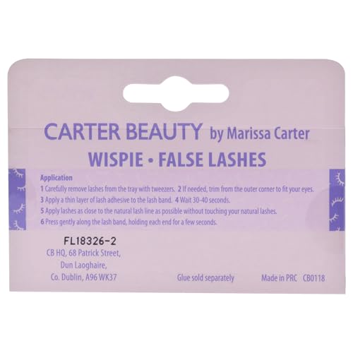 Carter Beauty On The Lash - 3D Artificial Eyelashes - Adds Volume And Depth - Adds A Touch Of Elegance - Feather Weight - Creates A Sophisticated Look Beauty & Personal Care Carter Beauty