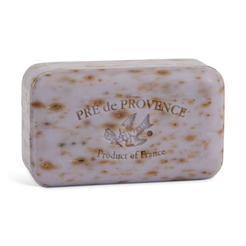Pre de Provence Artisanal French Moisturizing Soap Bar, Shea Butter Enriched, Quad Milled for Long Lasting Rich Smooth Lather, 5.3 Ounce, Lavender Beauty & Personal Care Pre de Provence