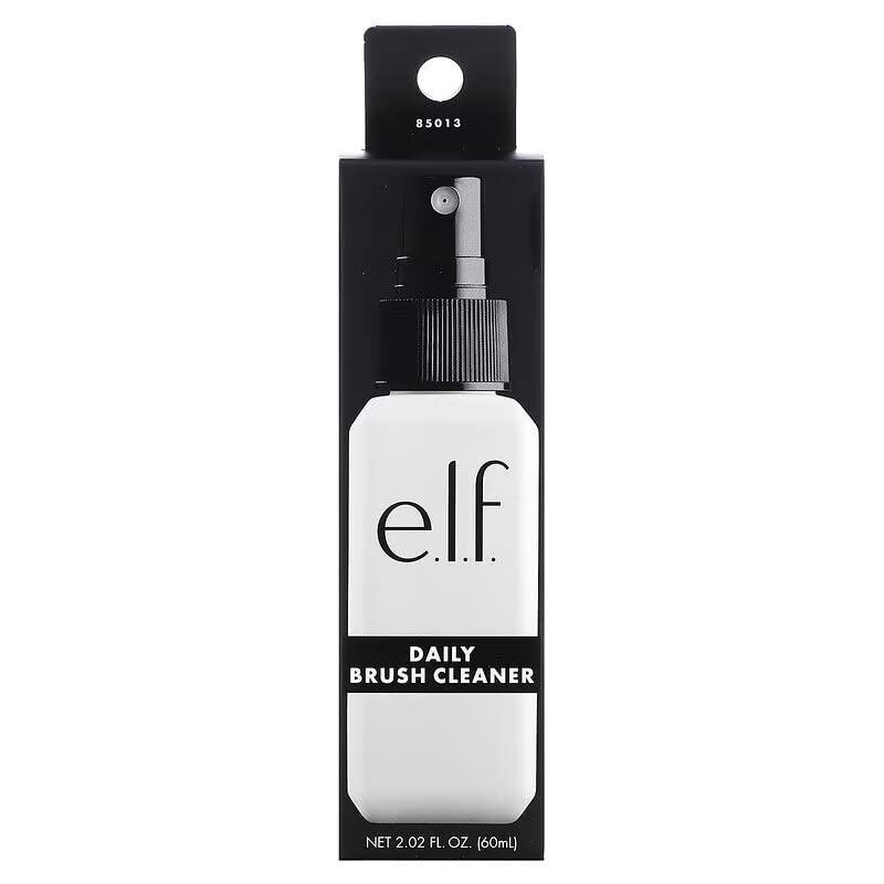 e.l.f. Daily Brush Cleaner, Clear, 2.02 Ounce Beauty & Personal Care e.l.f.