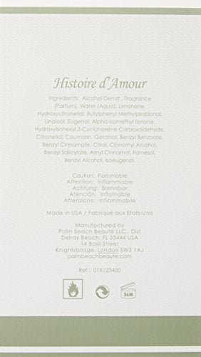 Histoire D'amour By Aubusson For Women. Eau De Toilette Spray 3.4 Ounces Beauty & Personal Care Aubusson