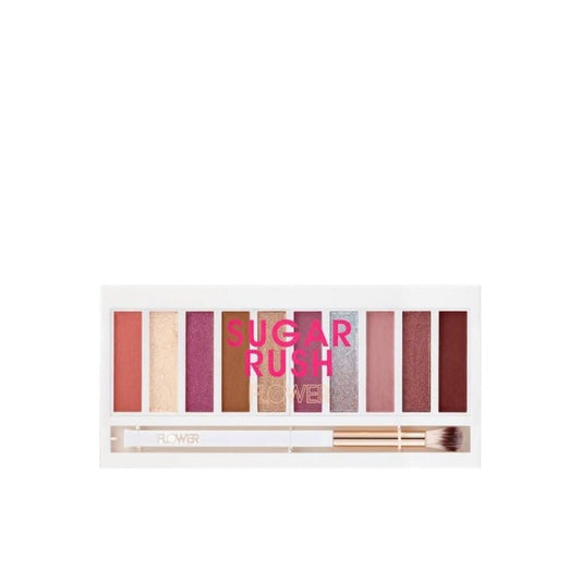 FLOWER BEAUTY By Drew Barrymore Shimmer + Shade Eyeshadow Palette - Neutral Colors + Ten Shades - Mix + Layers Shades - Easily Blendable + Rich Color… Beauty & Personal Care FLOWER BEAUTY