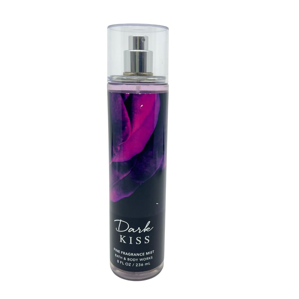 Bath & Body Works Signature Collection Dark Kiss Fine Fragrance Mist, 8 Fl Oz (3-Pack) Beauty & Personal Care Bath & Body Works