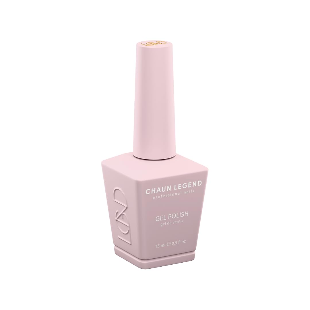 Chaun Legend Gel Nail Polish | The "O" Diet LG5124 (peachy nude pink) | Soak Off UV LED Cure Gel Polish High Gloss 15ml