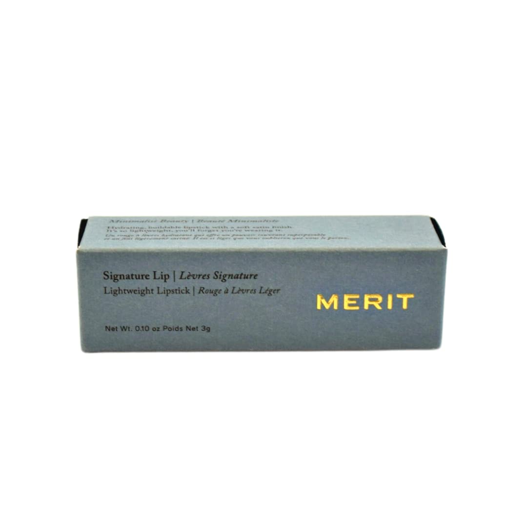 MERIT Signature Lip Lightweight Lipstick Millennial Beauty & Personal Care Merit
