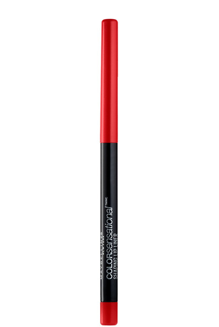 Maybelline Color Sensational Shaping Lip Liner with Self-Sharpening Tip, Very Cherry, Red, 1 Count Beauty & Personal Care MAYBELLINE