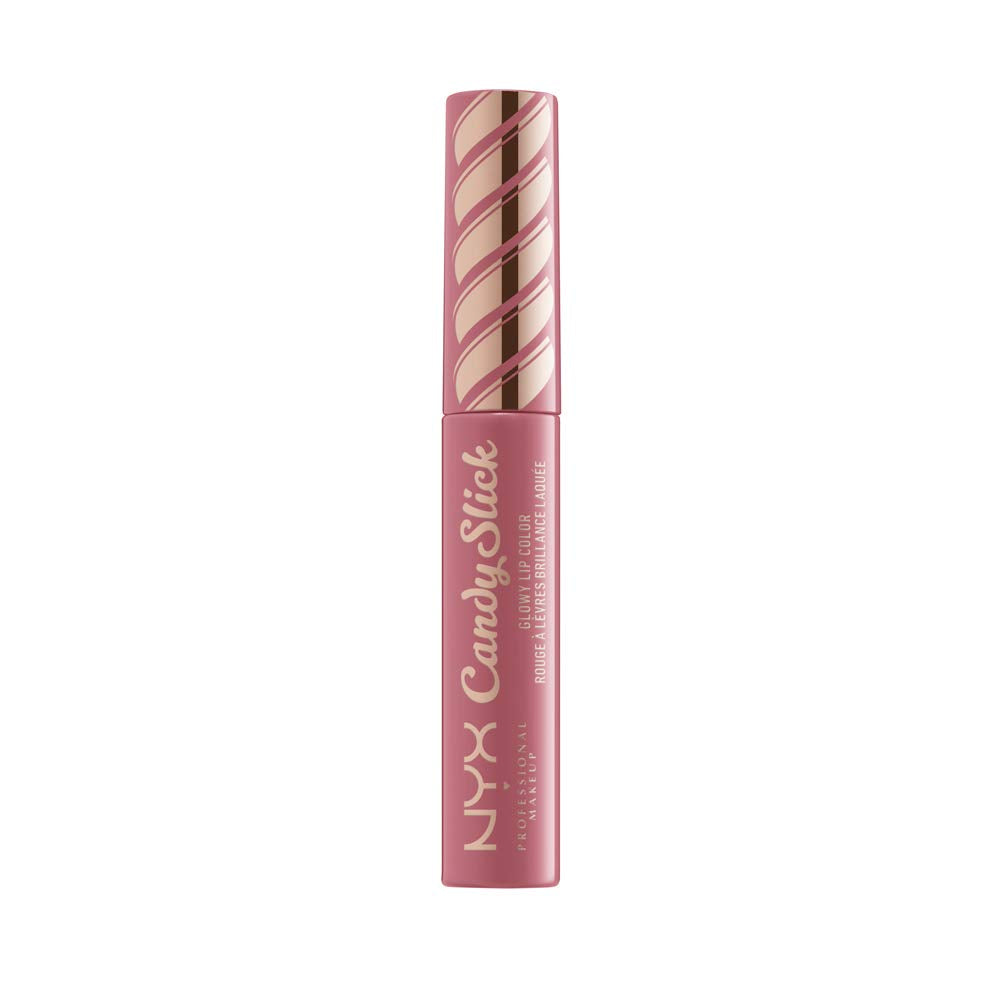NYX PROFESSIONAL MAKEUP Candy Slick Glowy Lip Color Gloss - Cream Bee (Dusty Rose) Beauty & Personal Care NYX PROFESSIONAL MAKEUP