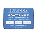 Sunaroma Goat's Milk W/ Shea Butter & Manuka Honey Soap (8 Ounce) Beauty & Personal Care SUNAROMA