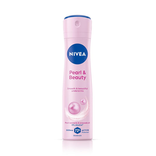 Nivea Pearly And Beauty Deodorant 48Hours, 150Ml Beauty and Personal Care NIVEA