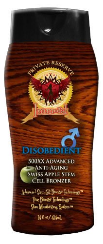 Disobedient for Men Tanning Lotion Beauty & Personal Care Immoral Tanning Lotion