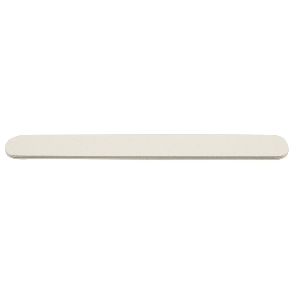 ForPro White Foam Board, 180/240 Grit, Mylar Manicure and Pedicure Nail File, 7” L x .75” W, 50-Count Beauty & Personal Care ForPro Professional Collection