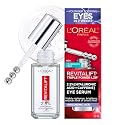 L'Oreal Paris Revitalift Derm Intensives Hyaluronic Acid + Caffeine Hydrating Eye Serum, 0.67 Fl. Oz. Beauty & Personal Care L'ORÉAL