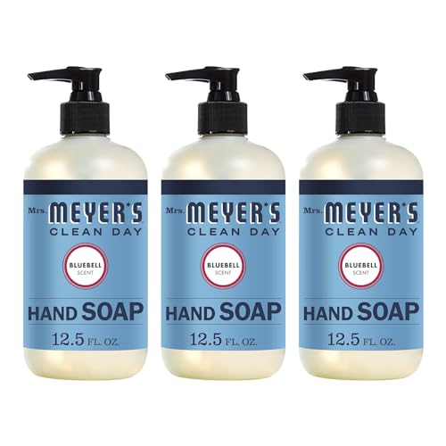 Mrs. Meyer's Clean Day Liquid Hand Soap, Bluebell, 12.5 Fl Oz (Pack of 3) Beauty & Personal Care Mrs. MEYER'S