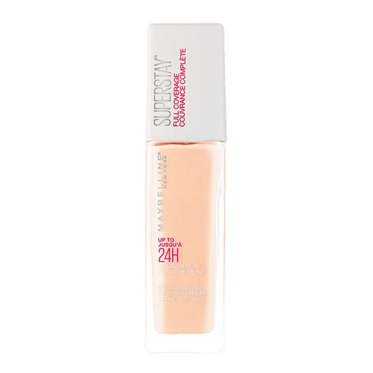 Maybelline Super Stay Full Coverage Liquid Foundation Active Wear Makeup, Up to 30Hr Wear, Transfer, Sweat & Water Resistant, Matte Finish, Fair