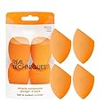 Real Techniques Miracle Complexion Beauty Sponge Makeup Blender, Set of 4 Beauty & Personal Care Real Techniques