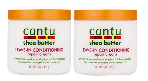 Cantu Shea Butter Leave-In Conditioning Repair Cream, 16 Ounce (Pack of 2) Beauty & Personal Care Cantu