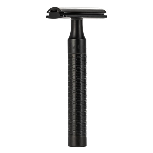 MÜHLE ROCCA Jet Black Stainless Steel Safety Razor Beauty and Personal Care MÜHLE