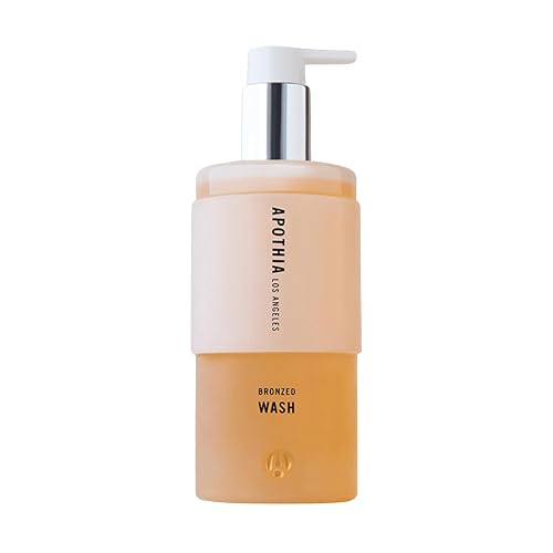 APOTHIA Hand & Body Wash | BRONZED | Orange Blossom, Jasmine, Bergamot & Musk | Hydrating Moisturizing Cleanser | Clean, Non-Toxic Formula | 10 oz Beauty & Personal Care APOTHIA