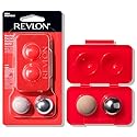 Revlon Oil Absorbing & Cooling Facial Roller Refill Pack with Volcanic & Stainless Steel Stones in Storage Case, Eco-Friendly, Easy to Clean, 1 count Beauty & Personal Care REVLON