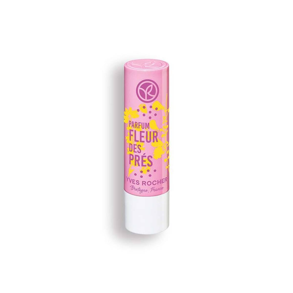 Yves Rocher Lip Balm Meadow flowers, 4.8g/0.17oz - Nourishing Lip Care, Hydrating Lip Balm, Flower Scent, Long-Lasting Moisture, Soft and Smooth Lips Beauty and Personal Care Yves Rocher