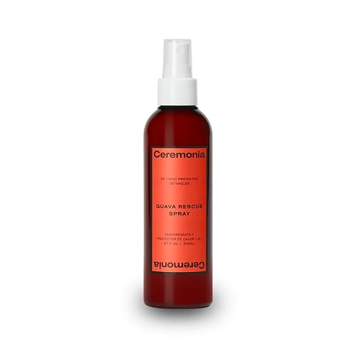 Ceremonia Guava Rescue Spray | UV + Heat Protective Detangler, 6.7 fl oz Beauty & Personal Care Ceremonia