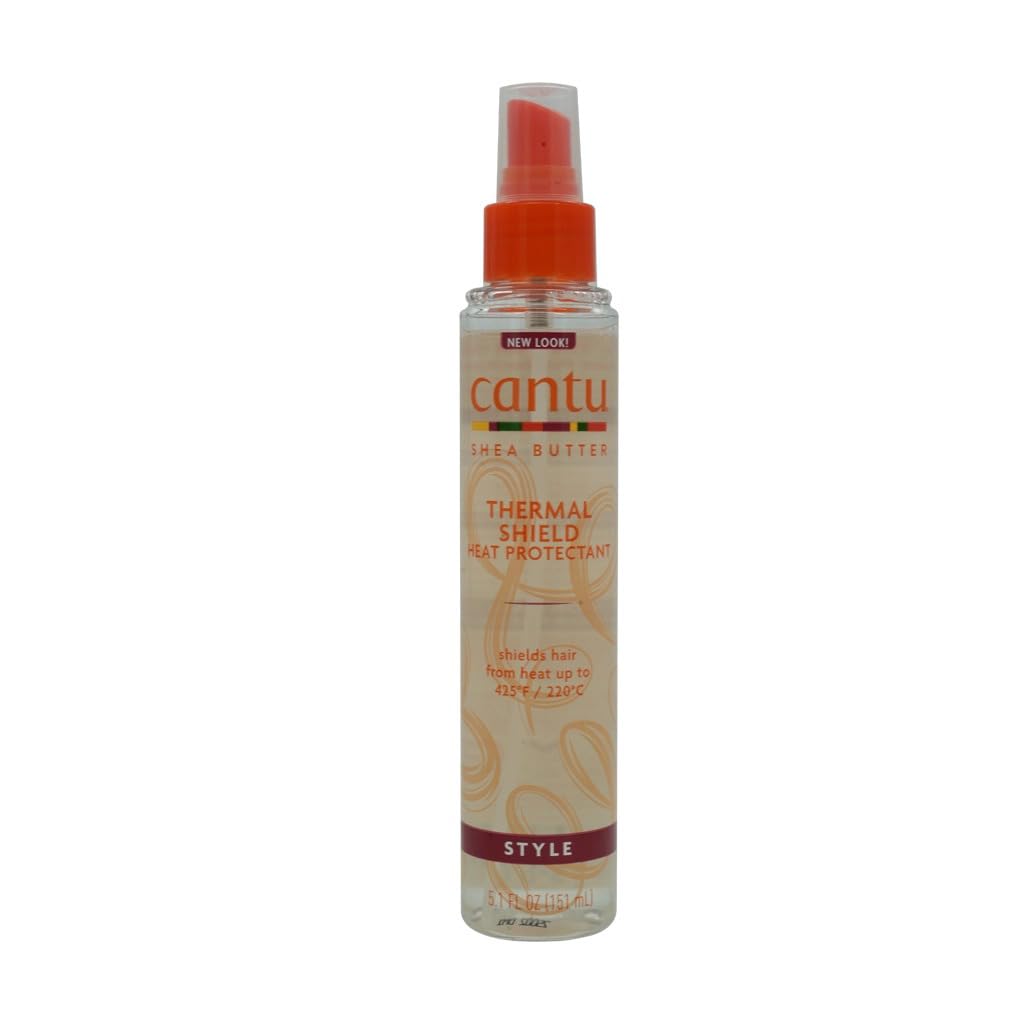 Cantu Shea Butter Thermal Shield Heat Protectant 5.1 Ounce (Pack of 3) Beauty & Personal Care Cantu