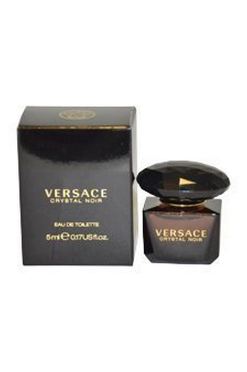 Versace Crystal Noir 5 ml - EDT Splash (Mini) for Women Beauty & Personal Care Versace