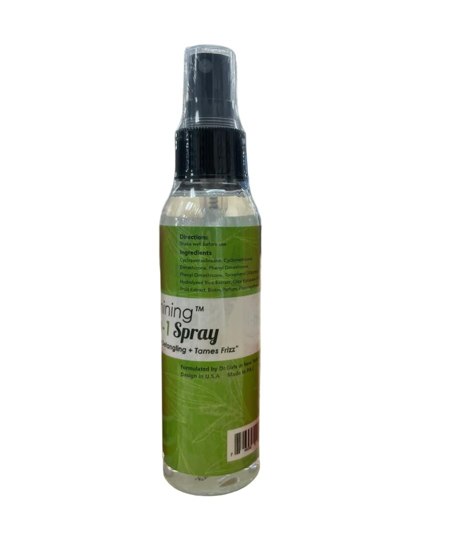 Dr.Girls Rice Water Wig-Shining 3 in 1 Spray 4oz (Olive) Beauty & Personal Care Dr.Girls