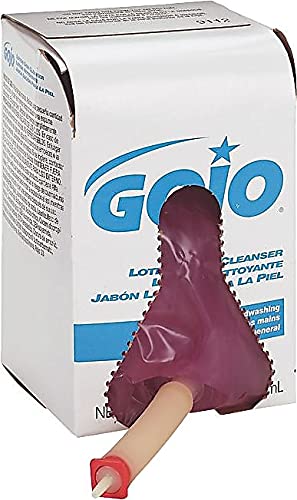 GOJO Lotion Soap Skin Cleanser, 800 mL Hand Soap Refill for 800 Series Bag-in-Box Soap Dispenser (Pack of 12) - 9112-12 Beauty & Personal Care GOJO
