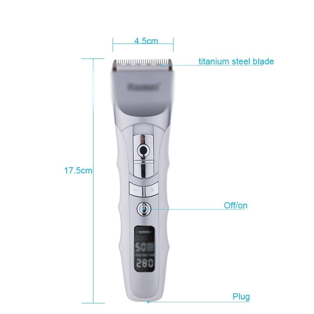 HIONJIN Hair Clippers Home Rechargeable Electric Hair Clippers Electric Hair Clippers with Base Beauty and Personal Care HIONJIN