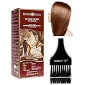 Surya Brasil All Natural HENNA Hair Color CREAM Plant Extracts, Semi-Permanent for Grey Coverage (with Brush) Brazil (GOLDEN BROWN) Beauty & Personal Care Surya Brasil