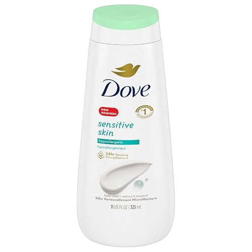 Dove Sensitive Skin Beauty Body Wash 12 oz (Pack of 3) Beauty & Personal Care Dove