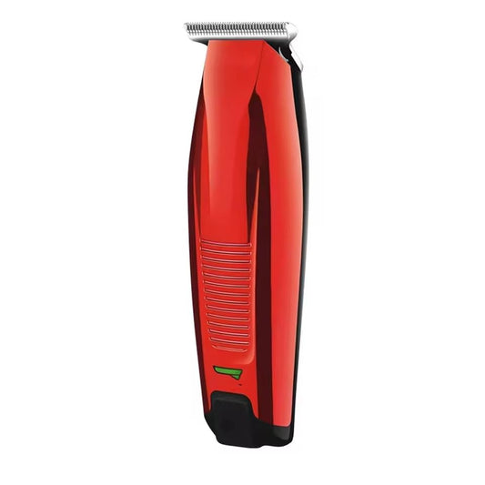 GLESVOWIO Professional Hair Clipper Cordless 0mm Baldheaded Beard Trimmer Red Color Precision Cutter Haircut Machine with 3 Guide Combs Beauty and Personal Care GLESVOWIO