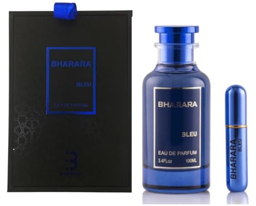 Bharara Bleu Pour Homme Eau De Parfum For Men 3.4 oz / 100 ML Beauty & Personal Care B Bharara