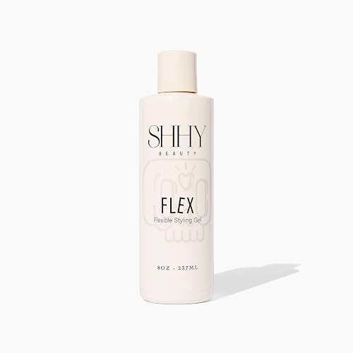 SHHY BEAUTY FLEX Styling Gel, Lightweight Vegan Hair Styling Gel with Flaxseed Oil, Banana Extract, and Hibiscus Flower Extract, Natural Hold, Frizz Beauty & Personal Care SHHY BEAUTY