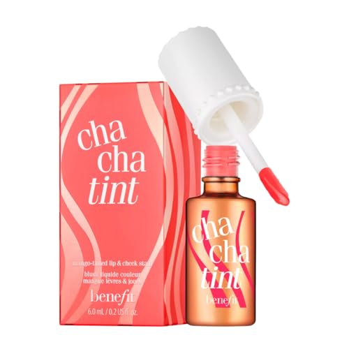 Benefit Cha Cha Tint Mango-Tinted Lip & Cheek Stain, 0.2 Ounce Beauty & Personal Care Benefit