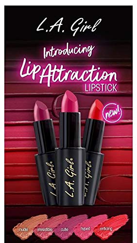 L.A. Girl Lip Attraction Lipstick, Irresistible GLC582 Beauty & Personal Care L.A. Girl
