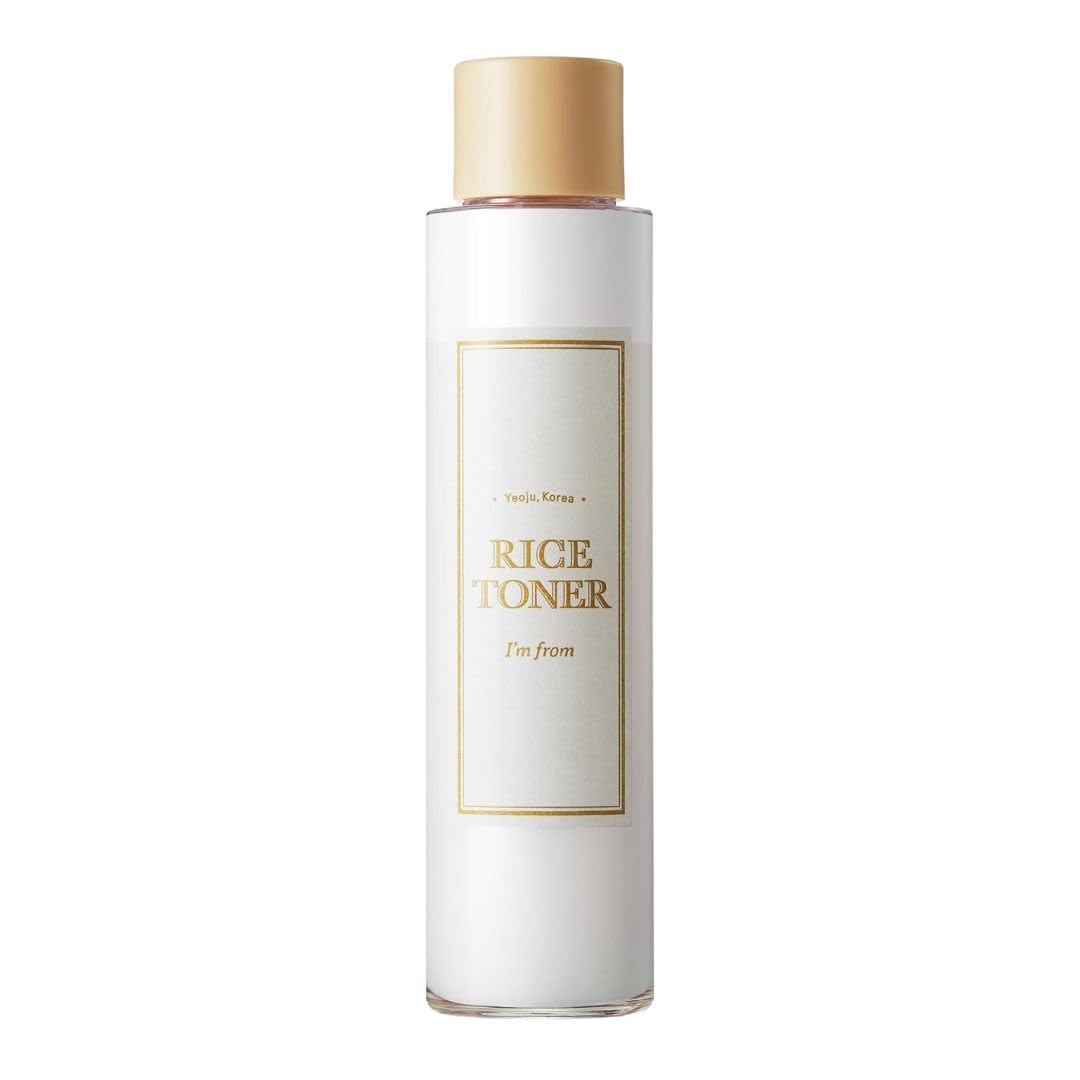 I'm From Rice Toner, Korea Glow Milky Rice Toner, niacinamide, Glass&Dewy, Hydration, Calming, All Skin Types, Korean Skin Care 5.07fl.oz Beauty and Personal Care I'm from