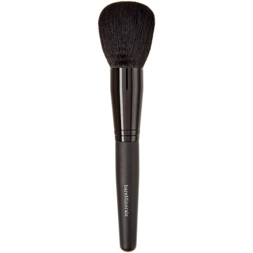 bareMinerals Supreme Finisher Makeup Powder Brush with Synthetic Fibers, For Applying Setting Powders, Highlighters + Bronzers, Vegan Blending Brush Beauty & Personal Care bareMinerals
