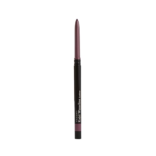 VASANTI Kajal Waterline Eyeliner Pencil - Long lasting, Blendable, Safe for Sensitive Eyes, Waterline Eye Liner - Water resisitant & Smudge proof Beauty & Personal Care VASANTI