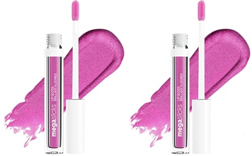 wet n wild MegaSlicks Lip Gloss, Ultra-Glossy, Vitamin-E Enriched, Ultra-Gloss High Shine Moisturizing, Cruelty-Free & Vegan - Berried Treasure Beauty & Personal Care wet n wild
