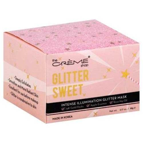 The Creme Shop Glitter Sweet - Intense Illumination Glitter Mask - 3.17 oz Beauty & Personal Care The Crème Shop