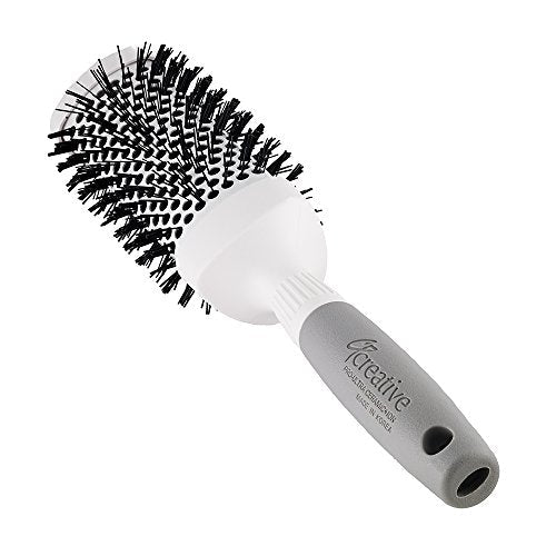Creative Hair Brushes Triangle Ceramic & Ionic CR100 PRO, Medium 2.5" Beauty & Personal Care Creative