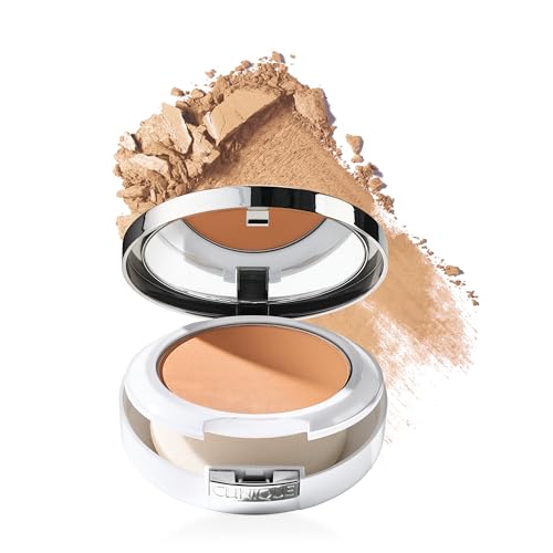 Clinique Beyond Perfecting Powder Lightweight Full Coverage Foundation + Concealer For Dry Combination to Oily Skin Types, Golden Neutral, 0.51 Ounce Beauty & Personal Care Clinique