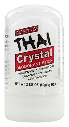 Thai Deodorant Stone Pure and Natural Crystal Mini Stick - 2 oz Beauty and Personal Care Thai Deodorant Stone