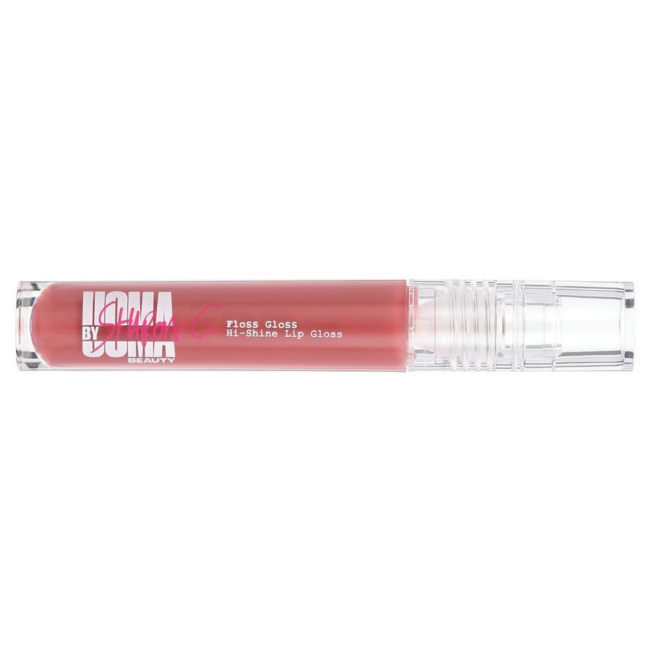 UOMA Beauty FLOSS GLOSS - LIP GLOSS (Rosie), Pack of 1 Beauty & Personal Care UOMA Beauty