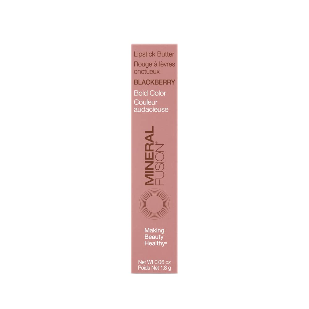 Mineral Fusion Lipstick Butter, Blackberry, 0.06 Ounce Beauty & Personal Care Mineral Fusion