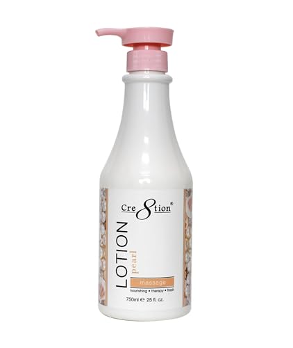 Cre8tion Spa Hand & Body Lotion Nourishing Skin Lotion Moisturizer From Dryness and Flaking 750ml / 25 fl oz (Pearl) Beauty & Personal Care Cre8tion